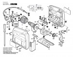 Bosch 0 603 229 160 Pst 50 Ae Jig Saw 230 V / Eu Spare Parts